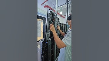 Move wherever needed, simple disassembly and assembly. #eagerled #leddisplay #ledscreen #ledwall