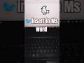 🐦insert in Ms word .New idea unlock #careerboostacademy #viral