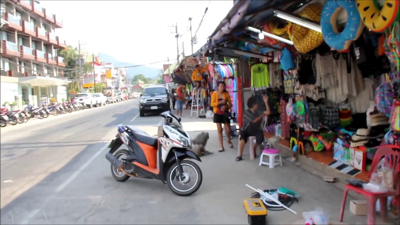 Koh Chang Thailand - White Sand Beach Street