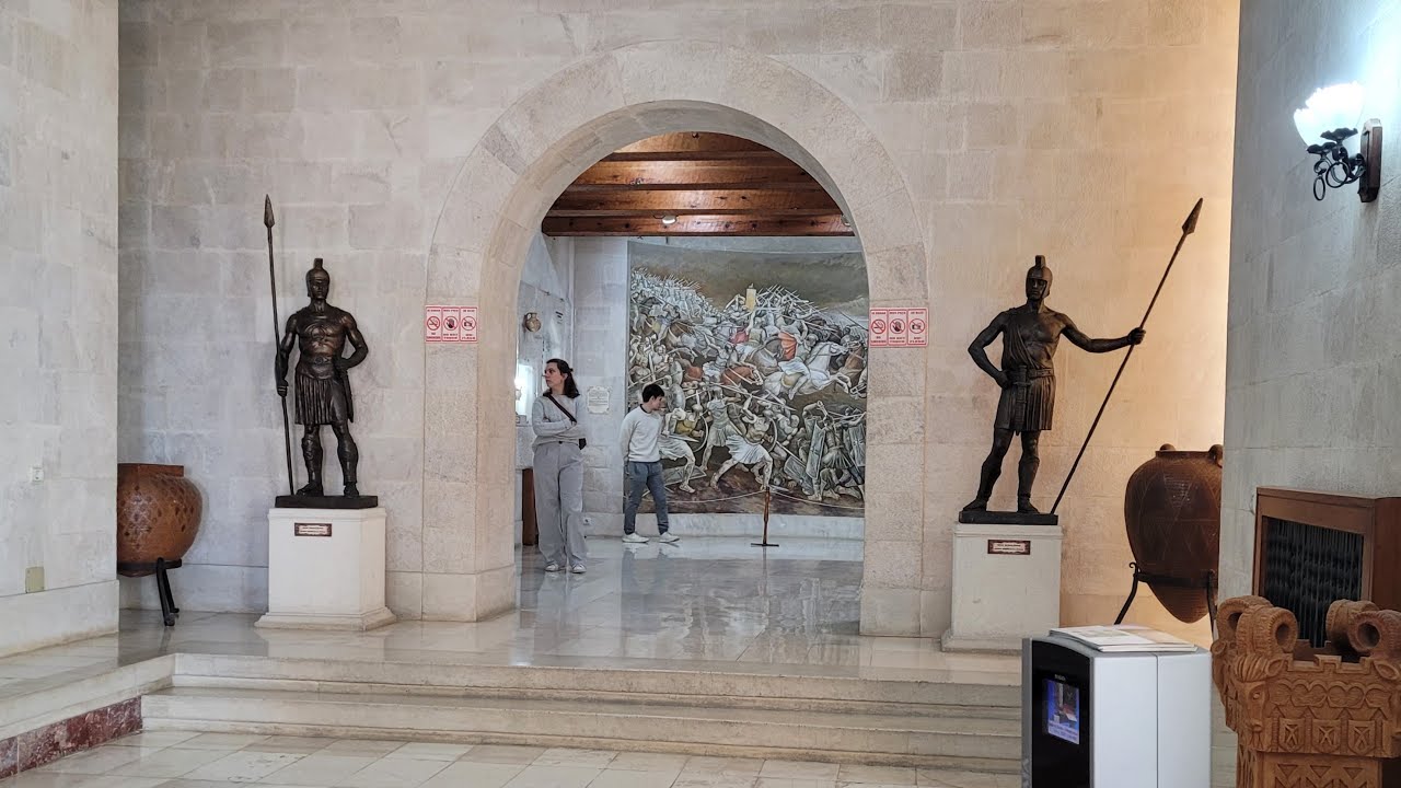 ALBANIA - Krujes, fortress, skanderbek museum, restaurant (2025).