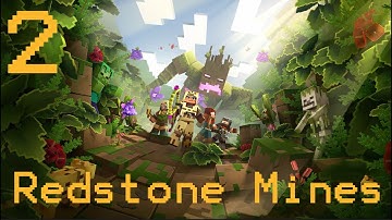 Minecraft Dungeons #2 / "Redstone Mines" Full Level Gameplay