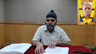 Obituary by Shri Kamalbeer Singh Jaggi