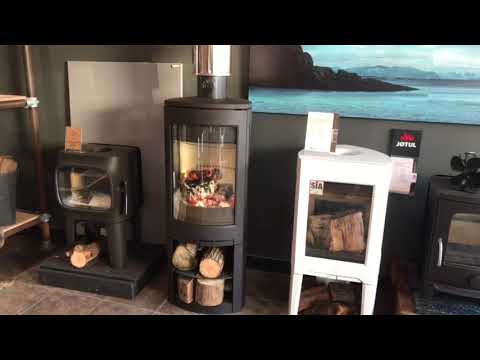 Jøtul F371 Advance burning at Portishead - YouTube