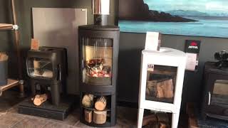 Jøtul F371 Advance burning at Portishead - YouTube