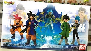 ゴジータブルー 発光オーラエフェクト 映画 ドラゴンボール超 ブロリー  悟空！ベジータ！フュージョンセット HGシリーズ 開封レビュー