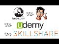 Lynda avec vs digitaltutors avec vs udemy avec vs skillshare avec