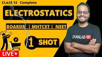 One Shot Lecture | Class 12 | Chapter 8 - Electrostatics | Gyanlab | Ajay Patel |