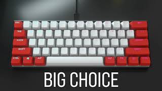 K65 RGB MINI 60% Mechanical Gaming Keyboard - SMALL SIZE, BIG ATTITUDE