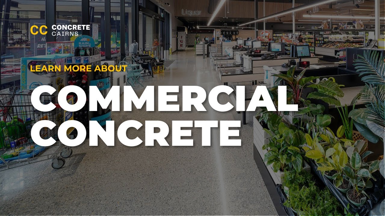 Commercial Concrete Cairns CC Concrete Cairns YouTube