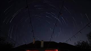 January 2020 Star Trails Comet-Tail Version