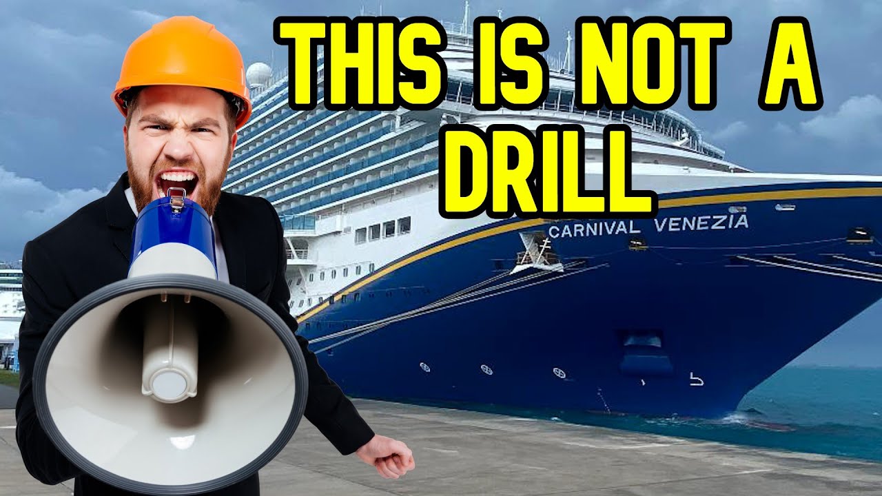 CREW MEMBER FALLS OVERBOARD AT THE BEST OR WORST POSSIBLE TIME  - CRUISE NEWS