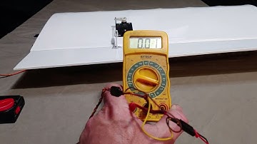 testing amp draw on a e-flite digital servo in RC AIRPLANE WING how much Lipo battery does it use up