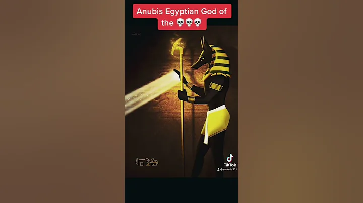Anubis god of the underworld #occult #blackmagic #egypt
