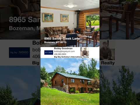 8965 Sandy Creek Lane, Bozeman, MT home video tour