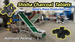Quick Light Premium Shisha Hookah Round Tablet Charcoal Whole Production Line