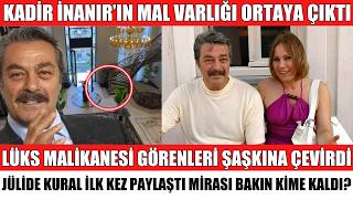 Usta Oyuncu Kadi̇r İnanirin Mal Varliği İlk Kez Ortaya Çikti Jüli̇de Kural O Evi̇ Paylaşti Seda Sayan