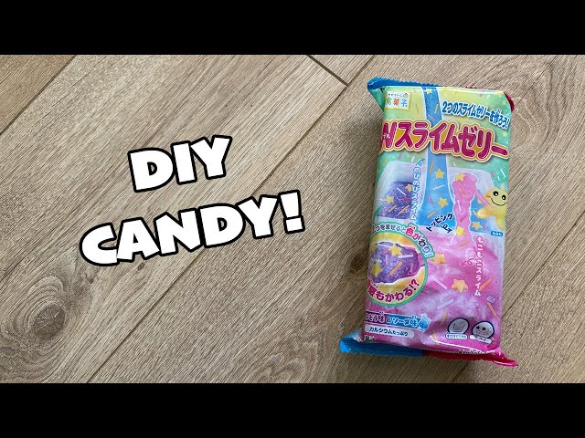 DIY Candy - Double Slime Jelly - Japanese Candy - English