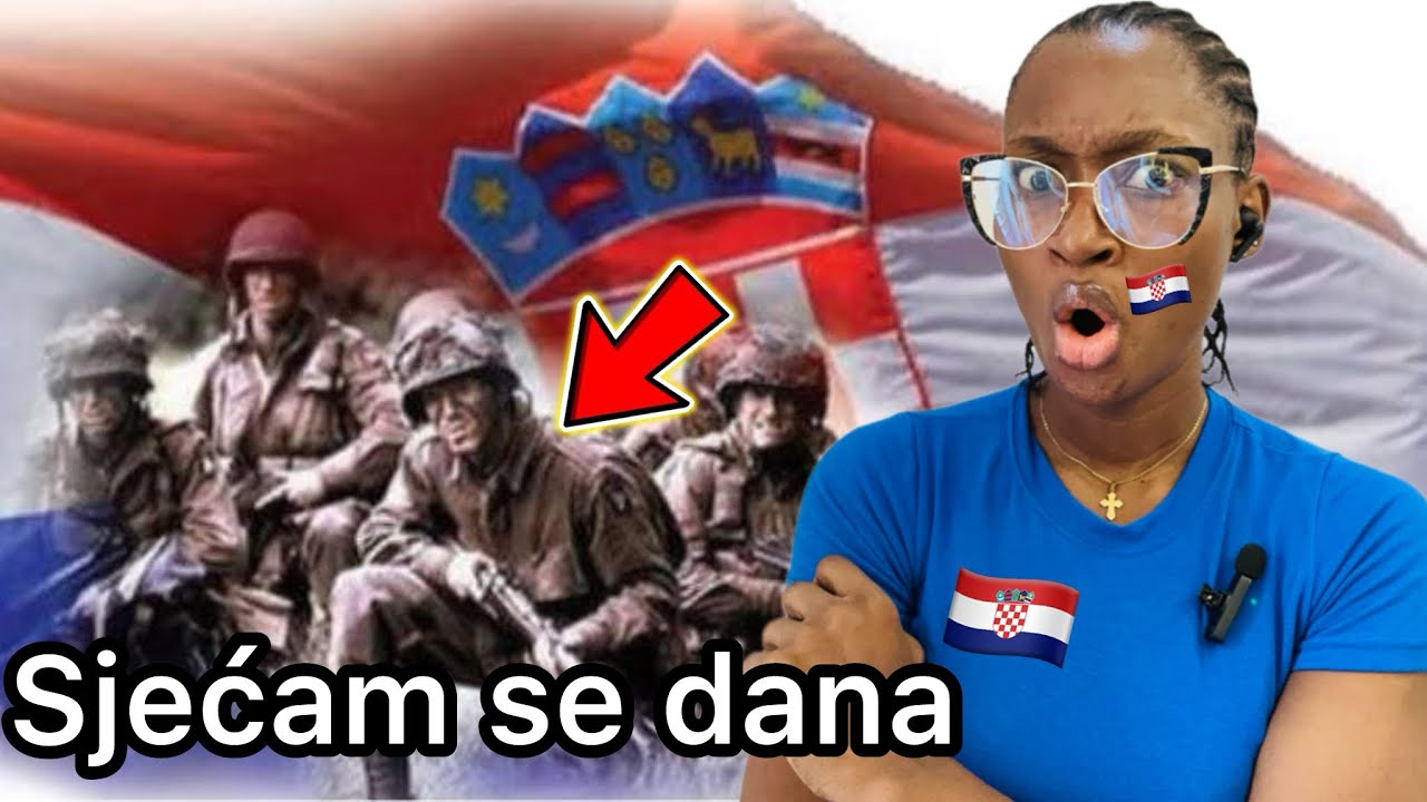 🚨Moja reakcija na Sjećam se dana - Hit Melos Production 🇭🇷 🔥