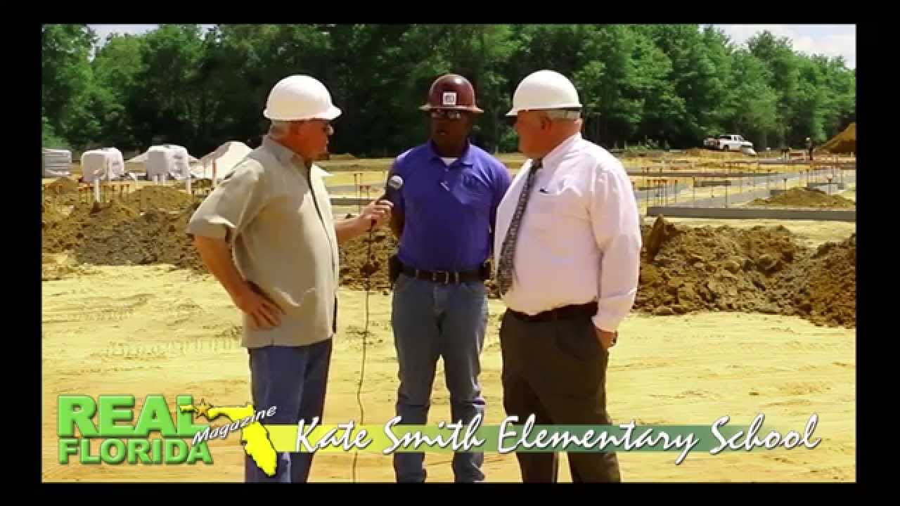 Superintendent Joe Taylor at Kate Smith Elementary School in Chipley, Florida
