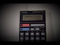 Casio DC 150a