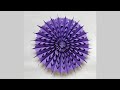 DIY 3d paper snowflake/Christmas decoration idea/snowflake with paper
