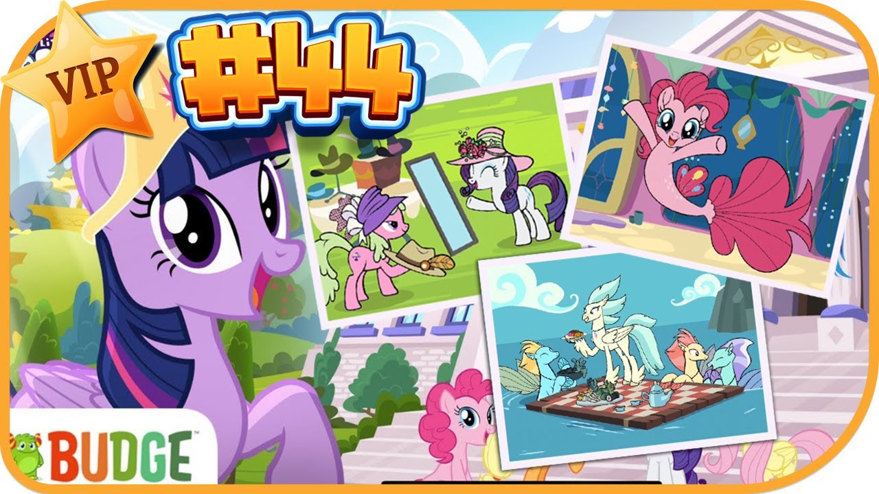 VIP My Little Pony Color By Magic Decoration Museum Part 44(Budge