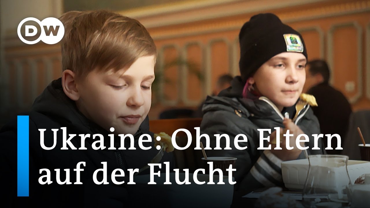 New Flucht vor Putins Truppen aus der Ukraine: Ankunft in Polen | DW Nachrichten
