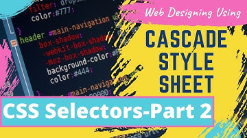 CSS Selectors Part 2(Urdu/Hindi)