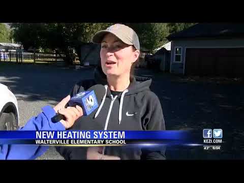 New heating system installed at Walterville Elementary School