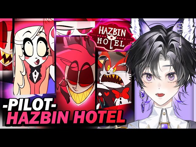 VTUBER REACTS TO HAZBIN HOTEL PILOT FOR THE FIRST TIME | WHAT IS HAZBIN HOTEL ? class=