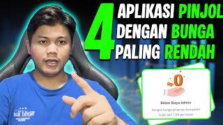 TOP 4 APLIKASI PINJAMAN ONLINE BUNGA RENDAH 2026‼️ Pinjol Bunga Rendah Legal OJK, Cepat Cair & Aman
