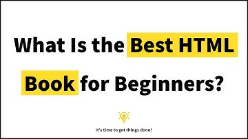 ✅ What Is the Best HTML Book for Beginners? | The Book That Changed My Life! |  [ HTML Q & A ]
