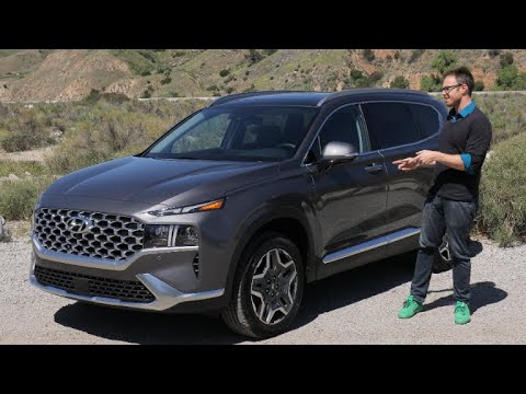 2022 Hyundai Santa Fe Plug-in Hybrid Test Drive Video Review