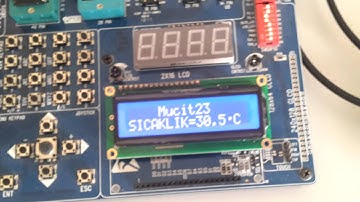 DS18B20 & 18F4550 USB Termometre