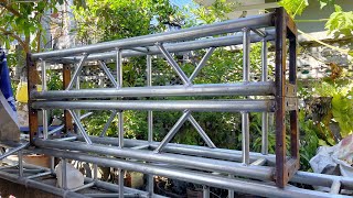 DIY 5 feet Steel Truss by SDSS vlog
