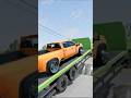 Truck Hino Transporter Vs Big Speedbump