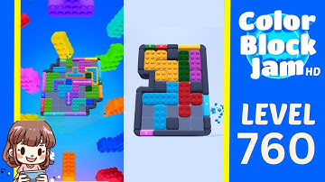 Color Block Jam Level 760 Solution Walkthrough