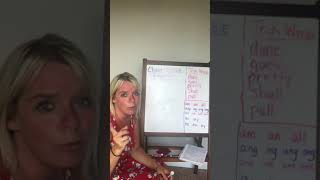 Fundations Unit 3: Closed Syllable Exception Rule and Trick Words