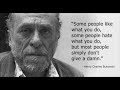 Charles Bukowski Quotes #1
