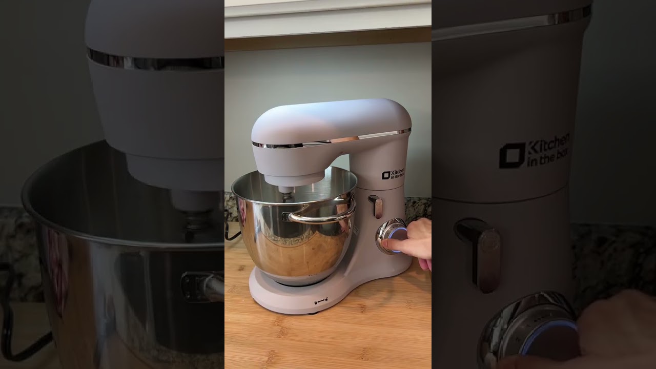 Stand Mixer - Food Mixer for Baking, Whisking, Cooking, Kitchen in the Box, 4.5qt