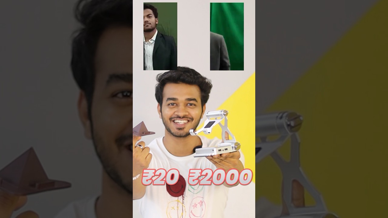 Rs.20 vs. Rs.2000 Phone Stand!