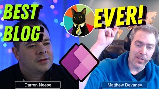 Matthew Devaney on Power Apps