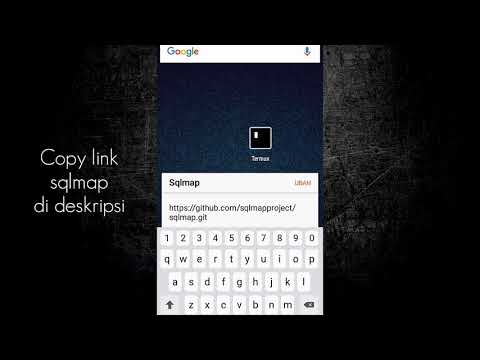 Install sqlmap di android (Termux)