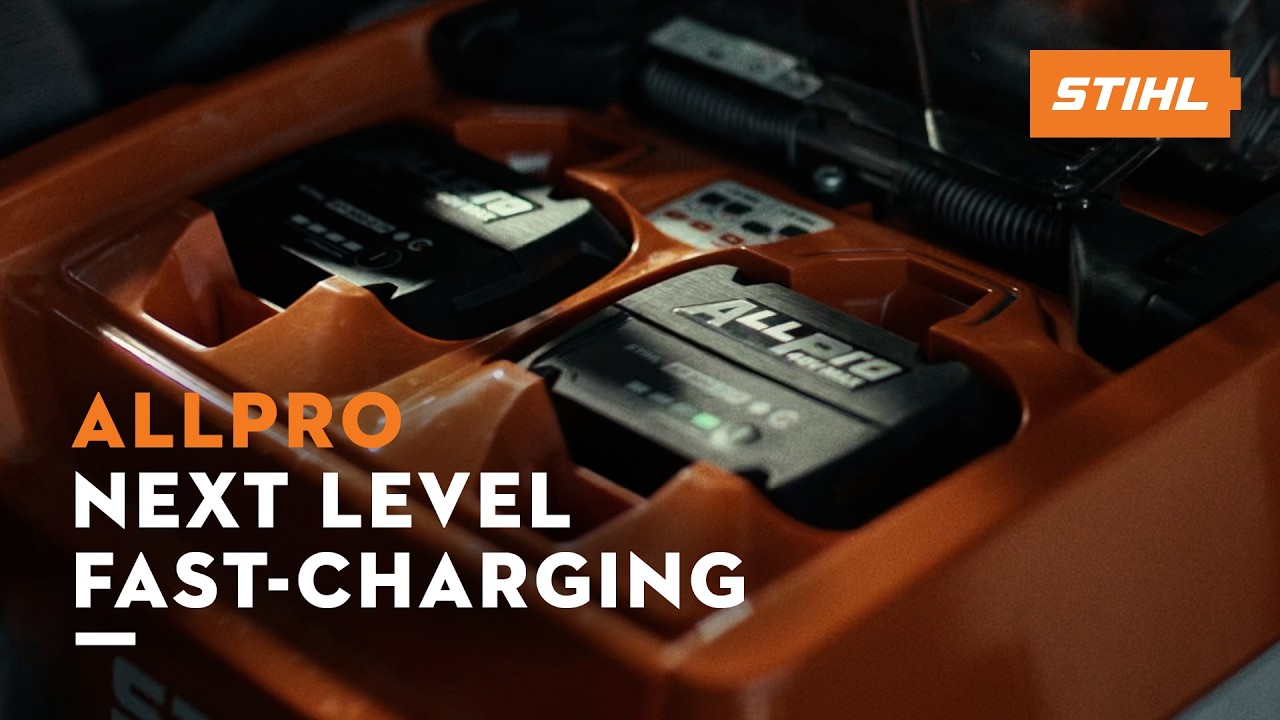 The STIHL ALLPRO Battery System: Energy recovery in minutes | STIHL ALLPRO