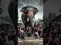 The Brave Elephant of Bangladesh | Cinematic Flood Rescue #trending #shortsfeed