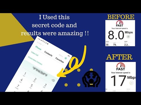 This SECRET CODE will Speed Up your Internet 🔥| 2021