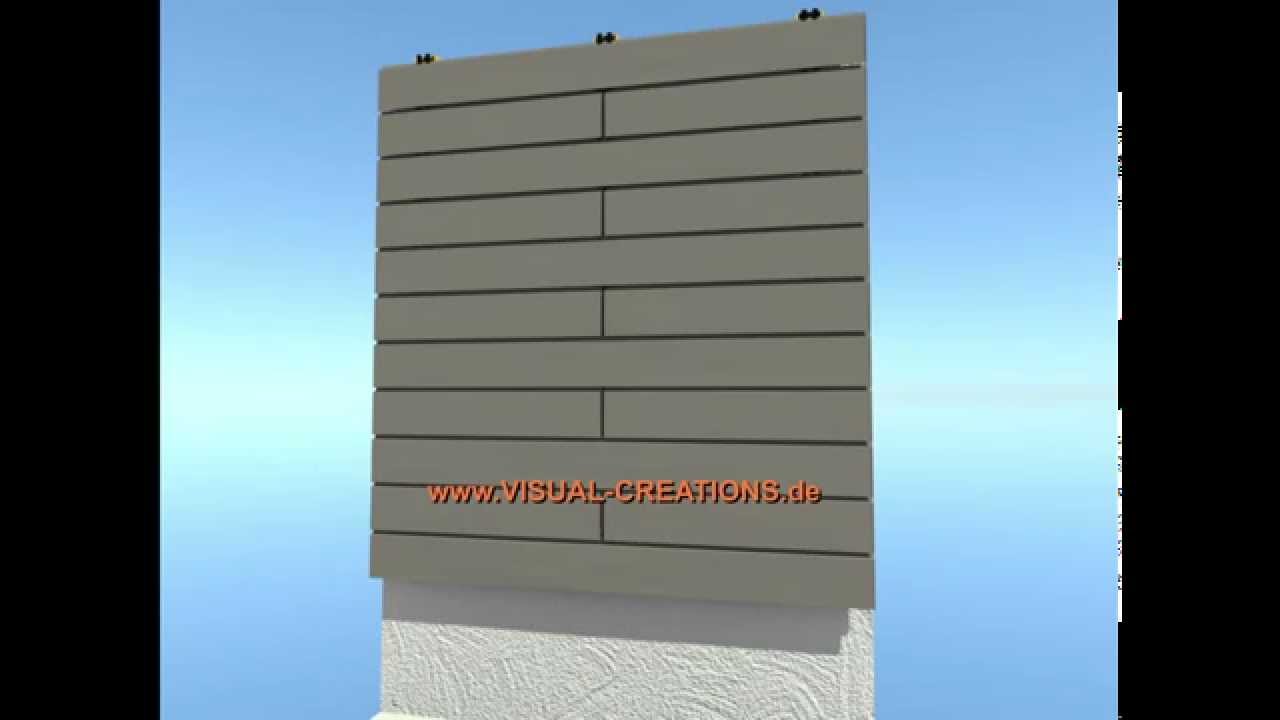 Wpc fassaden system haus gebäude wandverkleidung mauer youtube
