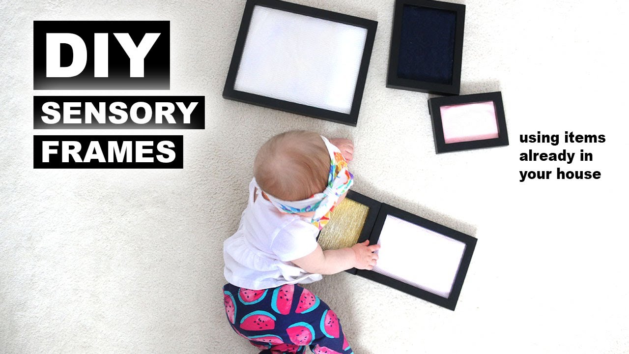 DIY Sensory Board (Frames) for Your Baby Mom VLOG YouTube