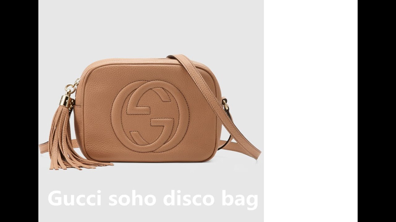 新包分享 | Gucci soho disco bag quick review - YouTube