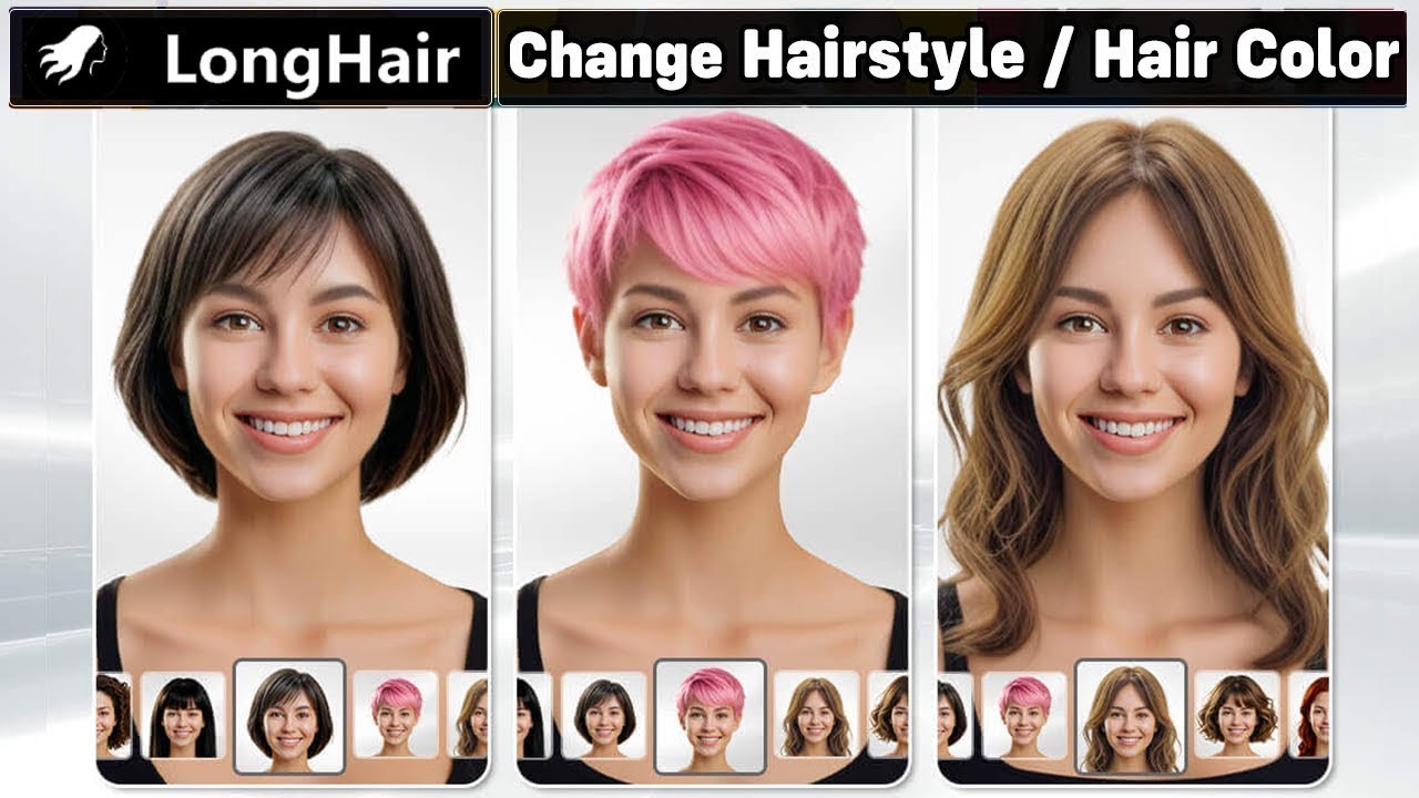 Transform Your Look Instantly with LongHair.ai | Free AI Hairstyle Generator for Men & Women